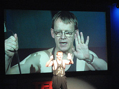 Hans Rosling on stage