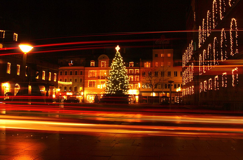 Julstämning i staden